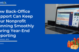 How Back-Office Support Can Keep Your Nonprofit Running Smoothly During Year-End Reporting